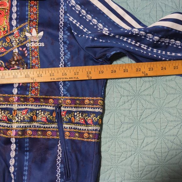 Adidas Originals Women’s Cirandeira Firebird The Farm Track Jacket Sz M NWT - Picture 8 of 9